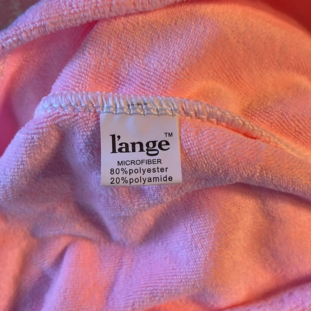 L’ange Blush Hair Wrap Towel